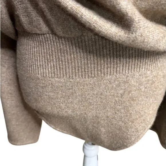 Zara Taupe Textured Wool & Camel Knit Bodysuit Size Large - Picture 10 of 15